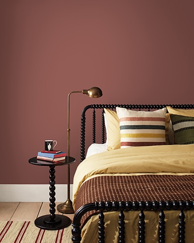Painted wall with Southwest Pottery 48
